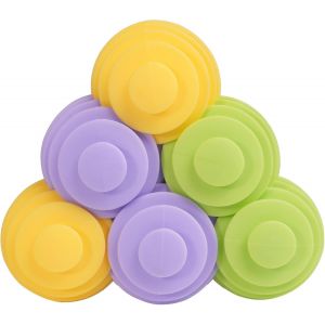 6pcs Boule de Lavage Machine a Laver, Balle de Lavage Machine &iquest;&iquest; Laver en Silicone s, Boules de Lavages Balle de Sechage Seche Linge, Boules de S&iquest;&iquest;chage pour S&iquest;&iquest;che-linges, Boule de Sechage - Neuf