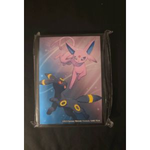 Paquet De Sleeve Pokemon Pochette Noctali Et Mentali - Neuf