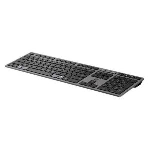 HP 725 - Ensemble clavier et souris - multi-appareils, rechargeable, aliment&eacute; par SuperCapacitor - full size - sans fil - Bluetooth, 2.4 GHz - QWERTY - Anglais - noir tomb&eacute;e de nuit - Smart Buy - Neuf