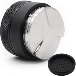 CMWS-Distributeur de caf&eacute; et tamper 53 mm double t&ecirc;te Outil de nivellement de caf&eacute; 2 en 1 Outil de distribution d'expresso et de presse Compatible avec les porte-filtres Sage Portafilters - Neuf
