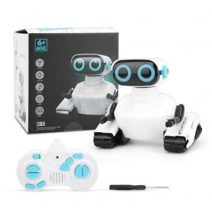 Jouet robot intelligent telecommande pour enfants avec effet sonore et lumineux - Neuf