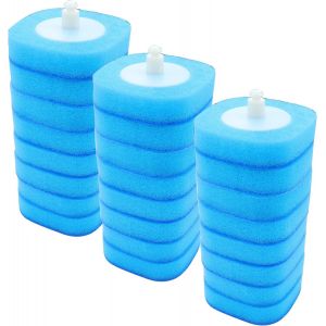 KAL-Lot De 24 Têtes De Rechange Jetables Pour Brosse Wc - Tête De Rechange Jetable Pour Bâton De Toilette (Tête De Rechange)) - Neuf