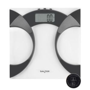 Analyseur De Verre Pour Salle De Bain ¿ Balance Numérique De Poids Corporel Et De Graisse Corporelle, 160 Kg/25 Ans, Mode Athlète, 4 Mémoires Utilisateurs, Écran Lcd Facile À Lire, Lectures - Neuf