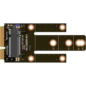 Clé vers adaptateur MPCIE avec porte-cartes intégré pour module vers cartes mères.[D224] - Neuf