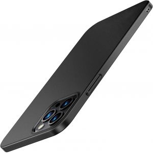 LORANKA-iPhone 12 Pro Max Coque Ultra Fine Matte PC Housse Etui de Protection Bumper Finition Mat Dure Cover Fine et l&eacute;g&egrave;re Hardcase pour iPhone 12 Pro Max Ultra Slim Case 6,7 Pouce - Noir - Neuf