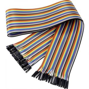 Jkff406 C&acirc;ble De Cavalier Arduino, Banana Pi, Raspberry Pi [40x Pontage Filaire De Prise Femelle - 40x Pontage Filaire - Renkforce - Neuf