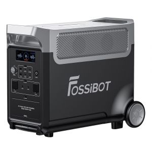Centrale &eacute;lectrique portable FOSSiBOT F3600 Pro, batterie LiFePO4 3840Wh, puissance max. Extension 11 520 Wh, sortie CA &eacute;lev&eacute;e de 3 600 W, charge solaire maximale de 2 000 W - Neuf