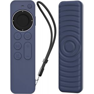 AhaStyle Case for Apple TV 4K HD Siri Remote 3rd Generation (2022) / Apple TV Siri Remote 2nd Generation (2021) Lightweight, Slim, Scratch-Free Silicone, Shock Absorption, Full Access to All Functions - Neuf