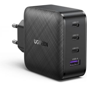 Lbgwp60-65w 4 Ports Chargeur Usb C Rapide Gan Tech Compatible Avec Iphone 16 Plus Pro 15 14 13 12 11 X Galaxy S24 Ultra Plus S23 S22 S21 Pixel 9 8 7 6 Ipad Pro Air Mini Macbook M4 M3 M2 M1 - Neuf
