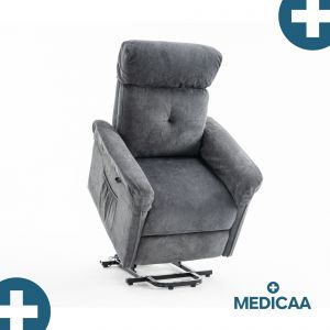 Fauteuil Releveur Premium - 3 Moteurs - Anthracite - Mod&egrave;le Eug&egrave;ne - Tranquille &Eacute;mile - Neuf