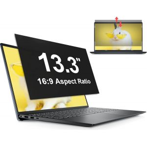 13.3 Pouces Filtre de Confidentialité pour écran Ordinateur Portable Aspect 16:9,Filtre Ecran 13.3 Pouces Compatible avec HP/Dell/Acer/Lenovo/Thinkpad/Envy/Asus/Xps,Amovible Filtre Lumière Bleu - Neuf