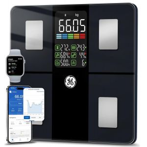 Kalanka-Pese Personnes Connect&eacute;e Smart, Balance Connect&eacute;e Avec Grand &Eacute;cran 14 Donn&eacute;es Corporelles Masse Graisseuse Et Musculaire Imc Bluetooth P&egrave;se Personne Avec App 180 Kg - Neuf