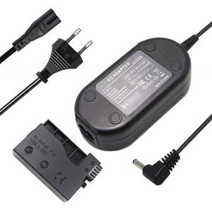 ACK-E8 Alimentation CA de Remplacement DR-E8 Kit Chargeur coupleur CC pour Canon EOS Rebel T5i T4i T3i T2i Kiss X6 Kiss X5 Kiss X4 700D 650D 600D 550D - Neuf