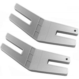 2pcs Bouton Dégagement Plaque Machine À Coudre Accessoires Outil De Couture Multifonctionnel Bouton Roseau Bosse Cavalier Presse-Pieds-Xdd - Neuf