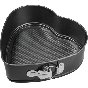 Tianyi-Moule &Agrave; G&acirc;teau En Forme De Coeur Avec Base L&acirc;che 9 Pouces Coeur Moule &Agrave; Charni&egrave;re Moule &Agrave; G&acirc;teau Moule &Agrave; G&acirc;teau Au Fromage Moule &Agrave; P&acirc;tisserie - Neuf