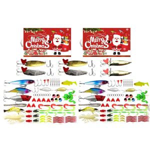 Kit De 78 Leurres De P&ecirc;che Pour Bar, Truite Et Brochet - Ensemble Complet D'&eacute;quipement De P&ecirc;che - Neuf