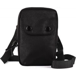 Sacs messagers Femmes Compact Crossbody Purse, Voyage Petit sac &agrave; main, Imperm&eacute;able &agrave; l'eau, Noir - Neuf