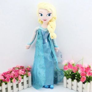 Peluches La Reine des Neiges Elsa, Anna, la princesse Olaf, Sven et Kristoff, jouets en peluche pour enfants, cadeau d'anniversaire - Neuf