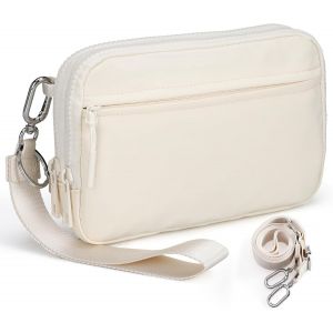 RFCBC-Sac à Bandoulière pour Femme, Petit Sac Bandoulière Femme avec Large Bandoulieres Amovible et Réglable - Neuf