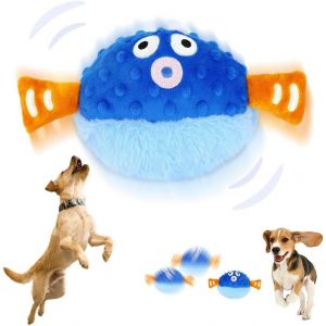 Jouet Mobile Pour Chien-Jouet Électrique Interactif Pour Chien-Jouet En Peluche Doudou Pour Chien Avec Son Et Saut Pour Chiens Et Chats,Jeu Chien - Neuf