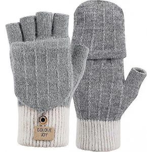 Gants D'hiver Tactiles, Gants Chauds Tricot&eacute;s, En Laine Chaude &Eacute;lastique Antid&eacute;rapante - Neuf