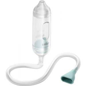 Mouche-B&eacute;b&eacute; Manuel 1 | &Eacute;limine Le Mucus | D&eacute;bouche Le Nez | Aspiration Manuelle | 2 Tailles D`Embouts Nasaux | Convient Aux Nouveau-N&eacute;s, B&eacute;b&eacute;s Et Enfants | Lavable Au Lave-Vaisselle | Bna050 - Neuf