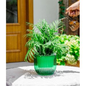 Lot De 2 Pots De Fleurs &Agrave; Arrosage Automatique-Diam&egrave;tre : 16,5/13,5 Cm-Pour Plantes D'int&eacute;rieur-Pot De Fleurs Hydroponique-Pot De Fleurs D'ext&eacute;rieur.[N39] - Neuf