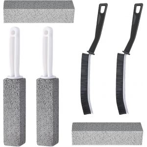 Kal-Lot De 6 Brosses De Nettoyage Pour Toilettes Et Espaces Pour La Maison, Brosse Magique, Pierre Ponce De Toilette, Pierre Ponce Pour Toilettes, Nettoie Les Taches Sans Endommager La Surface. - Neuf