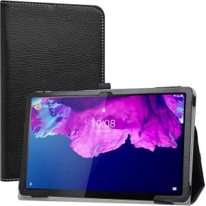 NAERYUT-Compatible Avec Lenovo Tab P11 (Tb-J606F Tb-J606X) Coquepu Cuir Etui Et Pliable Stand Folio Coque Pour Lenovo Tab P11 11"" Tablette¿Non Compatible Avec Un Autre Tablette¿,Noir - Neuf