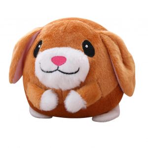 Peluche Interactive Pour Chien, Jouet En Peluche Lavable, Lapin Sauteur En Peluche Pour Petits Chiens - Neuf