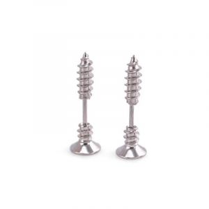 Style 8 - Boucles D'oreilles Créoles Unisexes Pour Hommes/Femmes,1 Paire,Pendentif Croix En Acier Inoxydable,Long Pampille,Punk Gothique,Bijoux,Meilleurs Cadeaux,Nouvelle Collection - Neuf