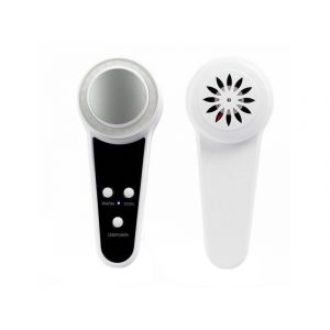 Masseur Facial Rechargeable Chaud-Froid Avec Luminoth&eacute;rapie Led Pour Les Soins De La Peau - Neuf