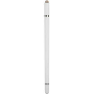 Stylet pour &eacute;crans Tactiles, Stylet Capacitif Multifonction 3 en 1, Stylet avec 2 Pointes en Fibre pour Tablettes, T&eacute;l&eacute;phones Portables, Crayon Num&eacute;rique avec Positionnement Pr&eacute;cis, sans(Blanc) - Neuf