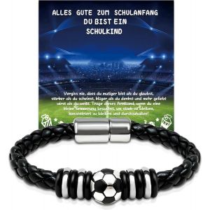 Idées de remplissage pour sac d'écolier,cadeau de football,pour garçon,avec carte et boîte cadeau,cadeau pour enfant 2025 garçon,rentrée scolaire pour garçon - Neuf