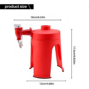 Distributeur Distributeur Distributeur de boissons Distributeur d'eau Party Sprite,Rouge - Neuf
