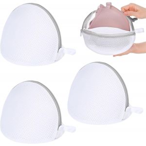 MEVRONISSHOP-Sacs à Linge pour Soutien Gorge, 3 Pièces Filet de lavage, Filet Linge Machine à Laver Réutilisables et Durables pour Soutien-gorge, Lingerie Intime et produits délicats - Neuf