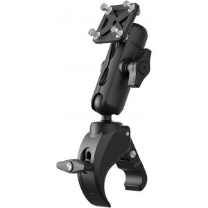 MEVRONISSHOP-Moto ATV/UTV Support Compatible avec Garmin Montana, Zumo XT - Base de Serrage &agrave; Griffes, Bras Moyen - Neuf