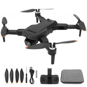 Drone Pliable Rc Quadcopter 4k Sans Balais, Evitement D'obstacles Infrarouge, Positionnement Par Flux Optique, Batterie 2000 Mah, 2,4 Ghz, Noir-Qhfen - Neuf