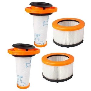 4 filtres d'aspirateur compatibles avec Rowenta X-compatible CE FLEX 9.60 RH20xx ZR009010 ZR009012, pièces détachées Efficient Clean - Neuf
