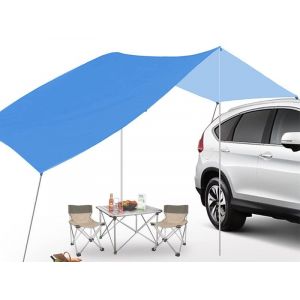 Auvent De Voiture 300 X 200 Cm Pour Suv, Camping-Car Et Camion - Bleu - Neuf