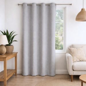 Rideau 100% Occultant Effet Chin&eacute; - Neuf