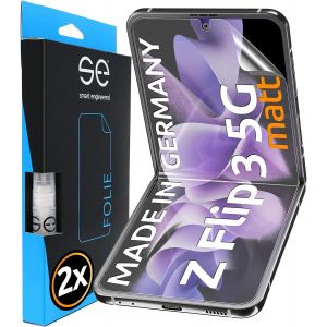 2x se Film de Protection 3D Antireflet pour Samsung Galaxy Z Flip 3 5G, Auto-r&iquest;&iquest;parateur, Compatible Empreinte & FaceID, Installation Sans Bulles, R&iquest;&iquest;sistant aux Chocs et Rayures, Fabriqu&iquest;&iquest; en Allemagne - Neuf