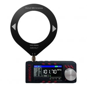 ATS MINI PRO 1.9 pouces SI4732 Mini Radio de poche 0.5-108mhz LSB USB AM FM Radios HF SW MW VHF récepteur Radio toutes bandes avec antenne Black Ring Antenna - Neuf
