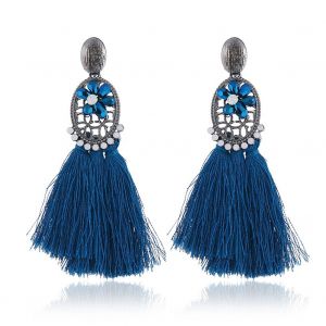 Boucles D'oreilles A Tige Tendance Pour Femmes Et Filles, Accessoires De Decoration A Pompons, Ez1236 - Neuf