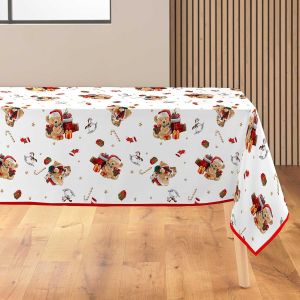 Eryi-Nappe Rectangle (150 X 240 Cm) Oursons, Polyester Imprimé - Neuf