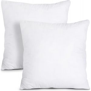 Coussin Décoratif D'intérieur (Blanc) - 50 X 50 Cm - Coussins De Lit Et De Canapé - Neuf