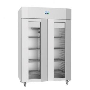 Vitrine n&eacute;gative &Eacute;co&eacute;nerg&eacute;tique, double porte 1400 Litres, 902W, 220V - MONO - Neuf