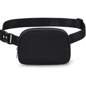 SJZG-Sac Banane Chic Femme Homme Moda Ville Sac De Ceinture Sacoche Banane Imperm&eacute;able Multipoches Sac Ceinture Petit R&eacute;glable Sac Banane Pour Randonn&eacute;e Voyages En Plein Air - Neuf