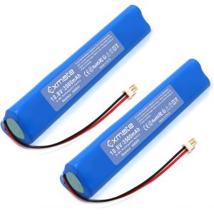 NouvelHorizonstore-Lot de 2 batteries de rechange NI-MH 10,8 V 3500 mAh pour volet roulant Velux 946930 846933 946933 avec c&acirc;ble et fiche Batterie de rechange pour volets roulants solaires SSL, entra - Neuf