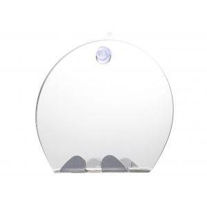 Miroir de douche antibu&eacute;e avec ventouse pour le rasage et le maquillage - Neuf